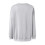 Graues Damen-Top mit Brustkrebs-Print, lang 5