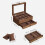 Wood Watch Box with 8 Compartments and Cushions 4