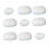 9PCS Clouds Decorations for Ceiling, Cotton Simulation Hanging Cloud Decoration, 3D Artificial Clouds Props 1