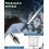 Aquarium Screen Mesh 5cm with Extendable Stainless Steel 5