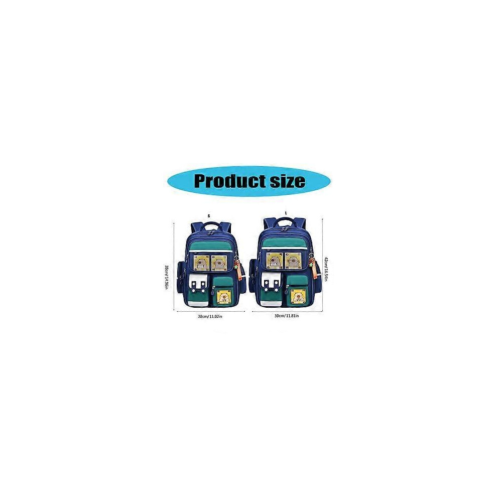 Capybara Backpack Blue Small Lightweight Breathable