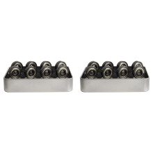 32PCS 608Z Steel Bearings for Roller Skates Skateboard Wheels High Speed Bearings Skating Upgraded Accessories