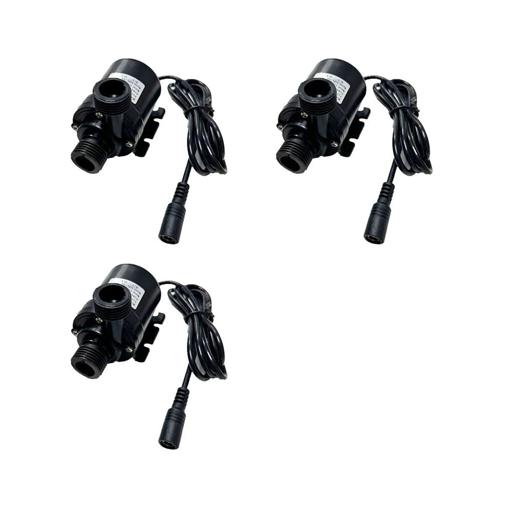 3X Water Pump 12V 19W 800L/H Brushless Motor Submersible Aquarium Water Pump Pond Fountain For Fish Tank Garden 6032469415372