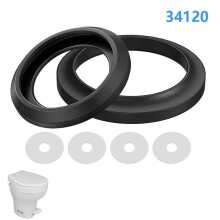 RV Toilet Seal Toilet Seal 34120 Replacement for RV Toilet Parts Toilets Waste Seal Replacement
