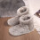 Pantofole da donna alte in cotone, morbide, taglie 39-41 4
