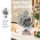Small Artificial Christmas Tree with Ornaments Silver 7