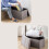 Collapsible Storage Bench Ottoman Grey 15.75x9.84x9.84 Inch 7