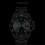 Men's Analog Metal Wristwatch Black 2