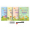 Reusable writing exercise book multi-color set 4 pcs 7