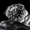 Men's Analog Metal Wristwatch Black 3