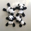 Mini Animal Fridge Magnets Home Office Decor 6 Pack 5