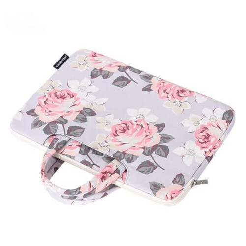 Computer Case Floral Blue 15 Inch 2