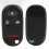 Car key remote control 3-button A269ZUA101 434MHz 2