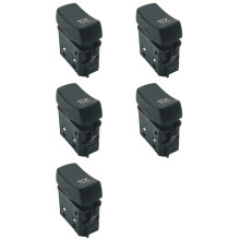 5X for Car Roof Light Fan, Headlight Shift , Electric Door and Window Lifting Glass Shift Button