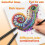 Rainbow Pencils Art Drawing Sketching 12 Colors 5