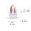 Transparenter PVC-Rucksack, robust und groß 6