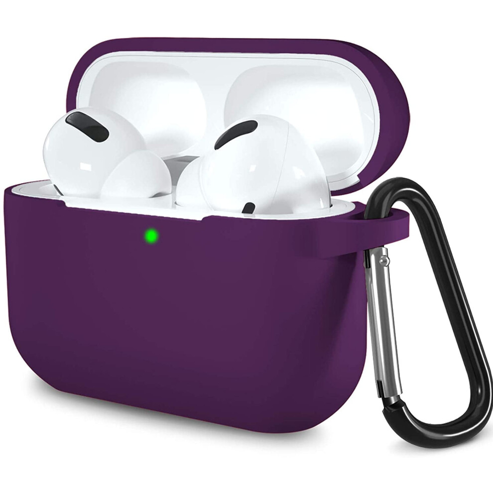Airpods Pro 3 Case Silicone Shockproof Washable Purple 9178400658327