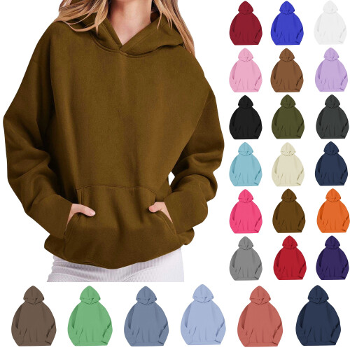 Women's long sleeve casual loose tunic top