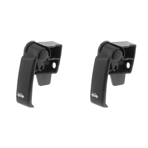 2X Car Hood  Release Pull Handle Lever for    Yukon Silverado 15741109 912017