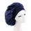 Pink satin silk sleep cap large size 4
