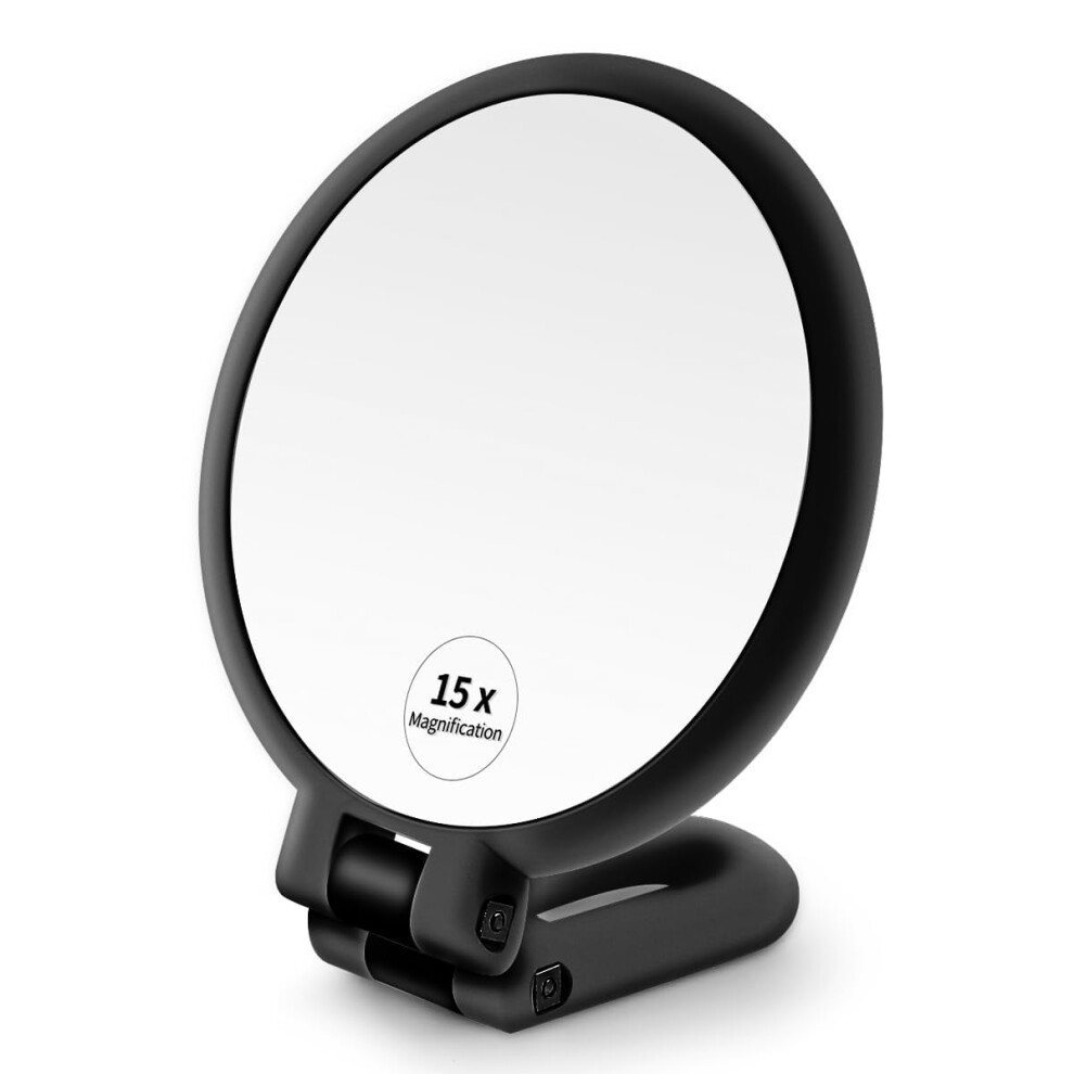 30X Magnifying Makeup Mirror 3.5 Inch with Suction Cup and