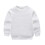 Kids' long sleeve solid tee round neck casual basic top 1