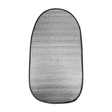 Motorcycle Seat Cover Heat Insulation Aluminum Film Black