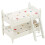 Dollhouse mini bunk bed furniture model 3
