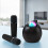 Mini karaoke machine portable Bluetooth speaker with 2 6