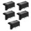 BESTYASH Solar Terrasverlichting Zwart 5-pack 8