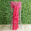 BalsaCircle eșarfe de scaun din șifon creț fuchsia, 10 buc 1