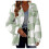 Women's Plus Size Plaid Cardigan Shacket S-5XL 1
