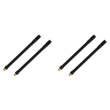 4X Bicycle Air Pump Extension Hose,Tube Pipe Cord for Cycling, Compatible with Various Bike Tire Inflators and Nozzles