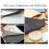Carbon Paper for Tracing Black Graphite 50 Pcs A4 6