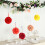 Fuchsia rozen pomanderbal 7 inch bruiloft hangende decoratie 7
