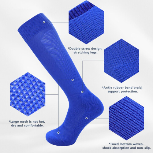Baseball Socks Multi-Sport Athletic Socks 3 Sizes 2