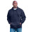 Fleece-hettegenser til herre i king size 1