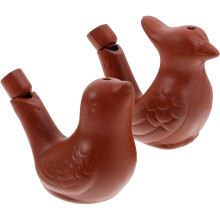 Bird Whistle Musical Clay Whistle 2 Pieces