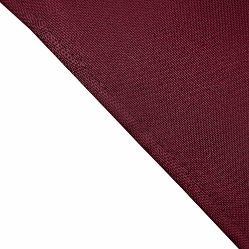 Serviettes de table bordeaux en polyester, 20 pièces, 43 cm (17 pouces) 1