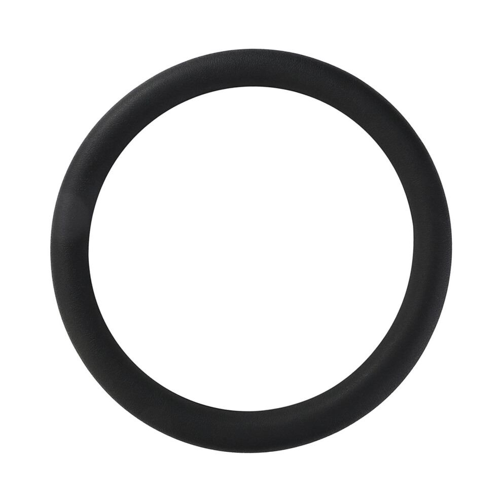 Car Silicone Steering Wheel Cover 15 Inch Black 938499899952