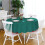 Nappe ronde en polyester, 152 cm de diamètre, 9 couleurs 5