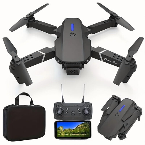 E88HD Drone Πτυσσόμενο Τετρακόπτερο με Κράτημα Υψομέτρου 1080P 1