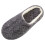Pantufas femininas de tricô quentinhas com forro de lã e 2