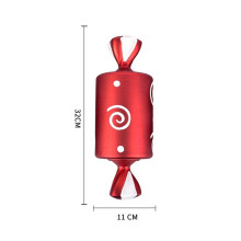 3Pcs Christmas Decorate Candy Cane DIY Christmas Trees Pendant Home Christmas Party Favor New Year Gift