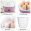 Mini electric egg cooker stainless steel 7-egg pink 4