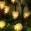Solar Pinecone String Lights 8 Flashing Modes 4