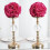Fuchsia rozen pomanderbal 7 inch bruiloft hangende decoratie 1