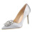 Elegante Damenpumps mit Strass-Absatz, Größe 8,5 1