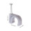 Grapas para cables con clavo (100 unidades) 2