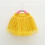 Gonna tutù gialla per bambine, tulle, perle e 1